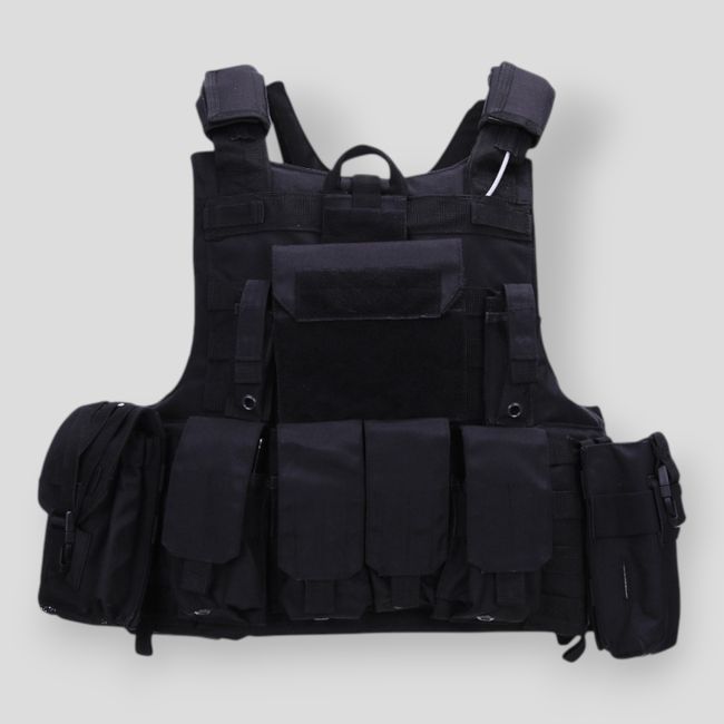 Gilet tactique Raptor - Noir - 101 Inc