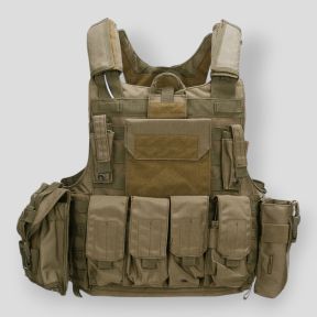 Gilet tactique Raptor - Sable - 101 Inc