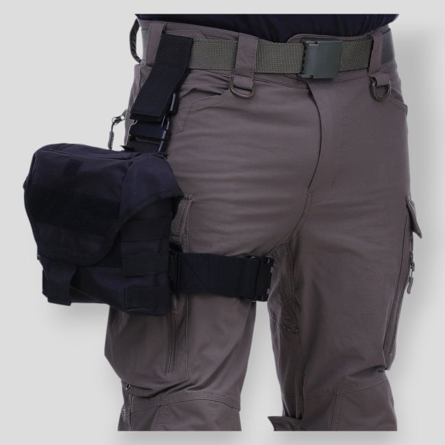 Oberschenkeltasche - Schwarz - 101 Inc
