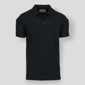 Oddychająca koszulka polo taktyczna - Czarny - 101 Inc