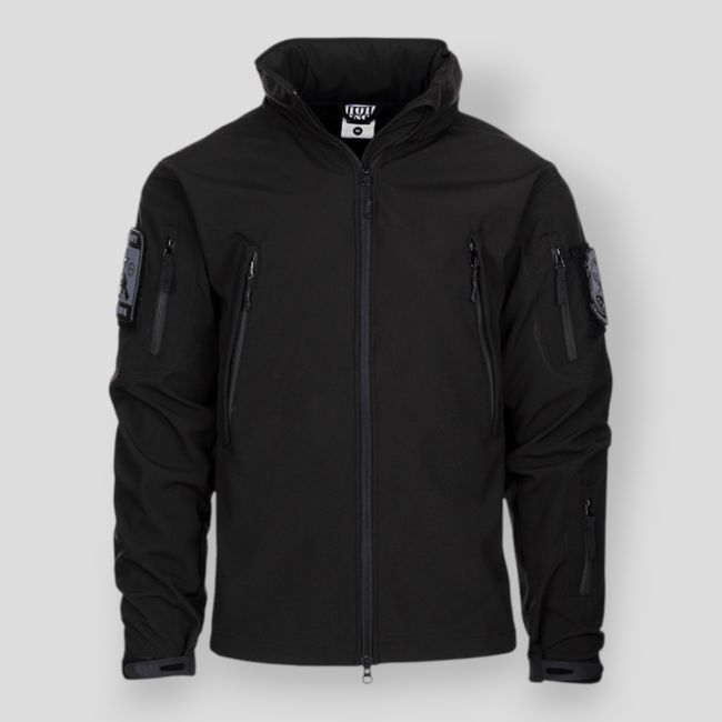 Softshell gevechtsjack - Zwart - 101 Inc