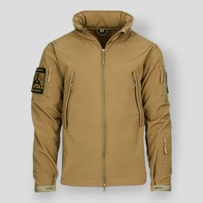 Softshell-Kampfjacke - Sand - 101 Inc