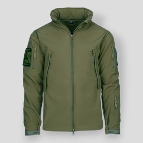 Kurtka bojowa softshell - Oliwkowy - 101 Inc