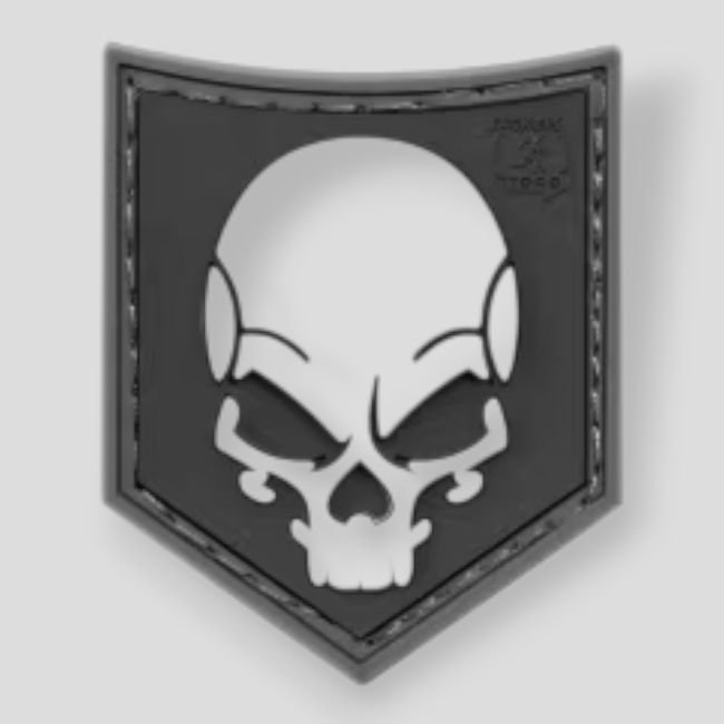 PVC-Patch SOF Skull - SWAT - JTG