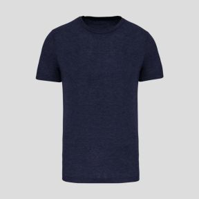 Heren T-shirt Triblend Sport HeatherNavyFrench - Proact