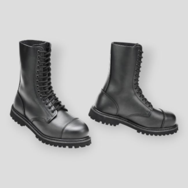 Chaussures Phantom 14 oeillets noir - Brandit