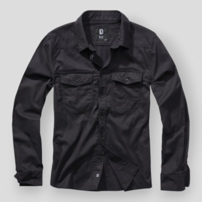 Chemise flanelle noir - Brandit