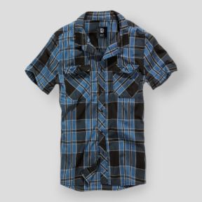 Chemise manches courtes indigo - Brandit