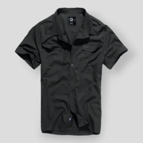 Chemise manches courtes noir - Brandit