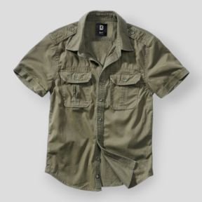 Chemise manches courtes olive - Brandit
