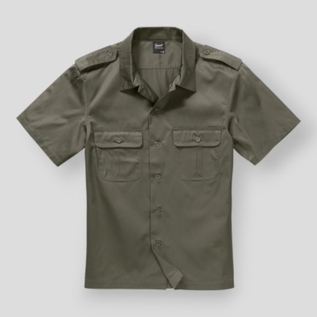 US-Hemd kurzarm olive - Brandit