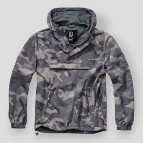 Sommer-Windjacke camo grau - Brandit