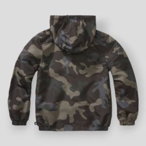 Coupe vent d'été enfant zip darkcamo - Brandit
