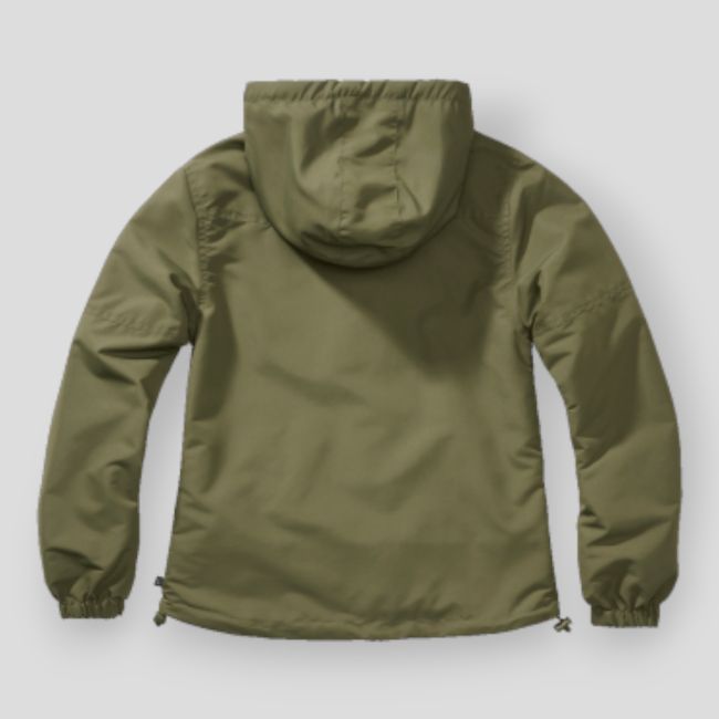 Coupe vent d'été femme zip olive - Brandit