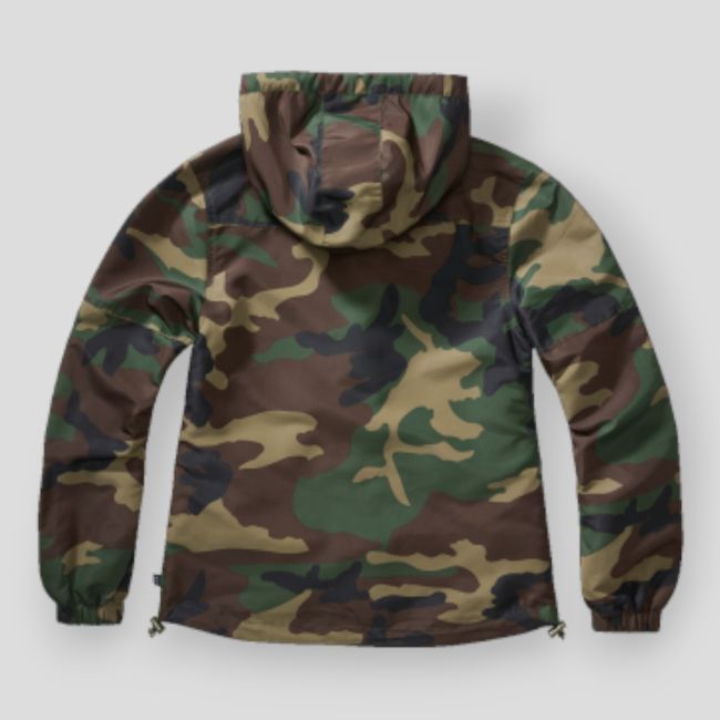 Coupe vent d'été femme zip woodland - Brandit