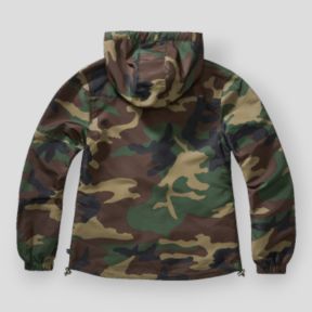 Damen Sommer Windbreaker mit Reißverschluss woodland - Brandit