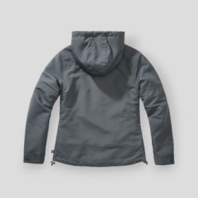 Coupe vent femme zip anthracite - Brandit