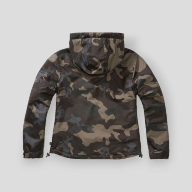 Coupe vent femme zip darkcamo - Brandit