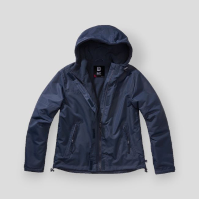 Coupe vent femme zip marine - Brandit