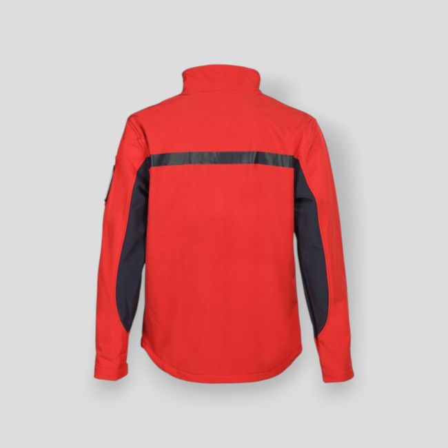 Softshell-Jacke Feuerwehr - Rot - CityGuard