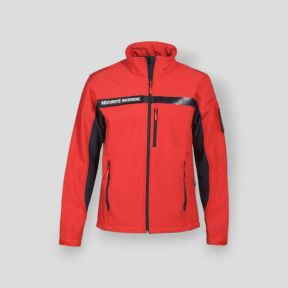 Softshell jas Brandweer - Rood - CityGuard