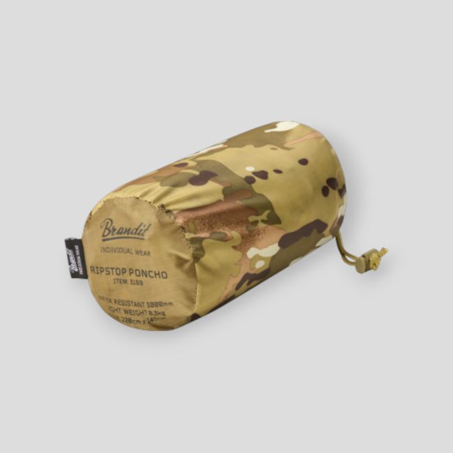 Poncho Ripstop tactical camo - Brandit