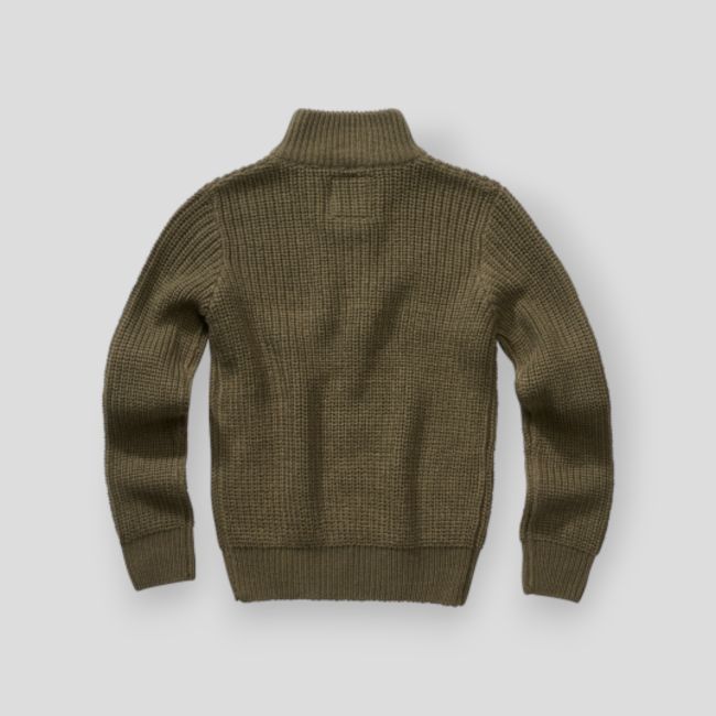 Pull enfant zip olive - Brandit