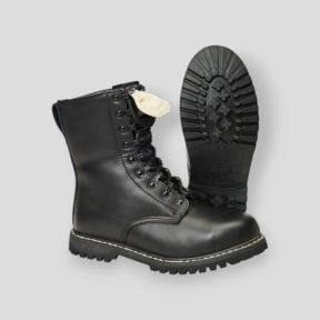 Gefütterte Kampfstiefel schwarz - Brandit