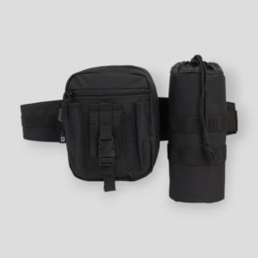 Sac banane polyvalent noir - Brandit