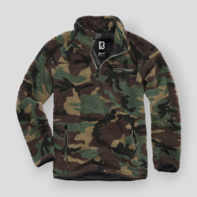 Sweat zip polaire woodland - Brandit