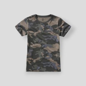 Damen T-Shirt darkcamo - Brandit