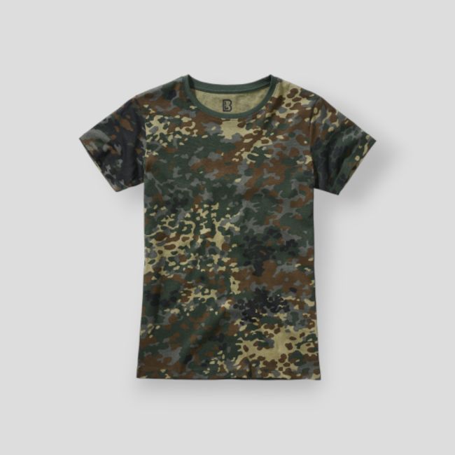 Koszulka damska flecktarn - Brandit