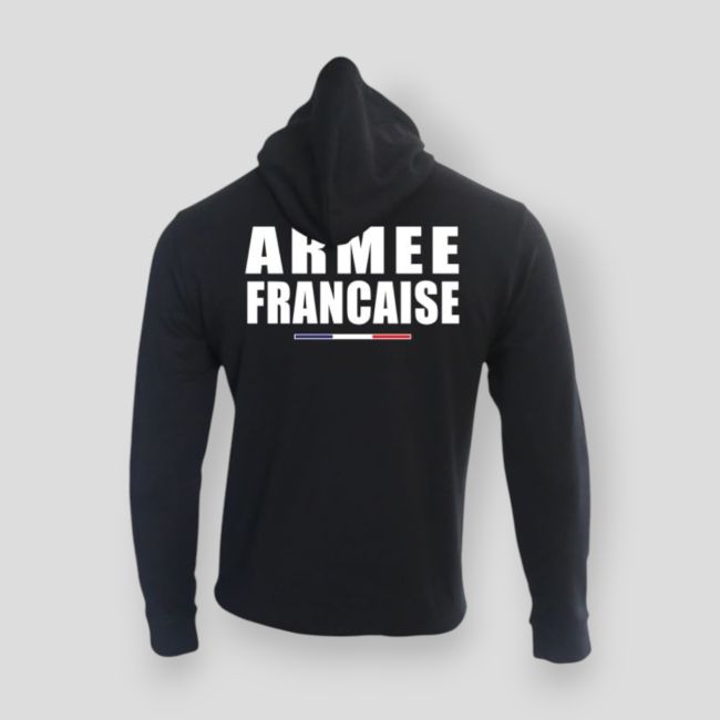 Sudadera 280g Ejército Francés - Negro - Summit Outdoor Lifestyle