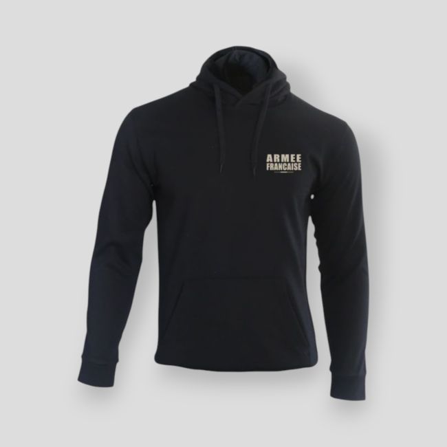 Sweat-shirt Armée Française BR - Noir - Summit OutdoorLifestyle