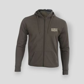 Felpa con zip Armée Française BV - Kaki - Summit Outdoor Lifestyle