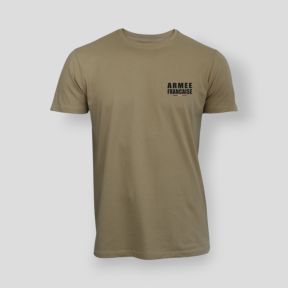 T-shirt 190g Armée Française - Coyote - Summit Outdoor Lifestyle