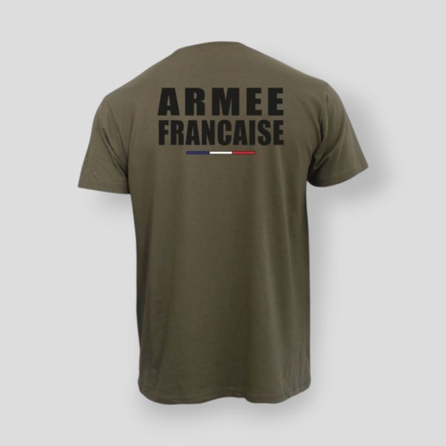 Camiseta 190g Armée Française - Caqui - Summit Outdoor Lifestyle