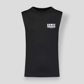 Camiseta sin mangas 145g Armée Française - Negro - Summit Outdoor Lifestyle
