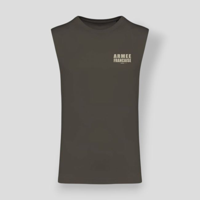Ärmelloses T-Shirt Armée Française BR Dark - Khaki - Summit Outdoor Lifestyle