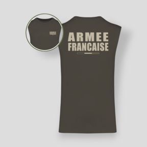 Mouwloos T-shirt Armée Française BR Dark - Kaki - Summit Outdoor Lifestyle