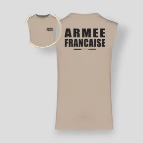 T-shirt sans manche Armée Française BR Light - Coyote - Summit Outdoor Lifestyle