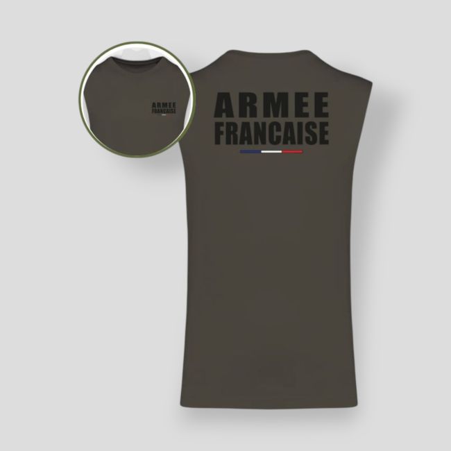 Canottiera 145g Esercito Francese - Dark Kakhi - Summit Outdoor Lifestyle