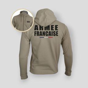 Sweatshirt met rits Frans Leger Light - Coyote - Summit Outdoor Lifestyle