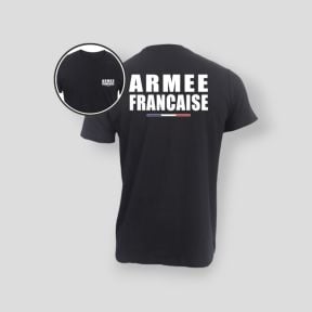 T-shirt 190g Armée Française - Nero - Summit Outdoor Lifestyle