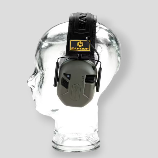 Gehörschutz-Headset M300T Sport - Laubgrün - Earmor