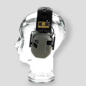 Gehoorbeschermende headset M300T Sport - Bladgroen - Earmor
