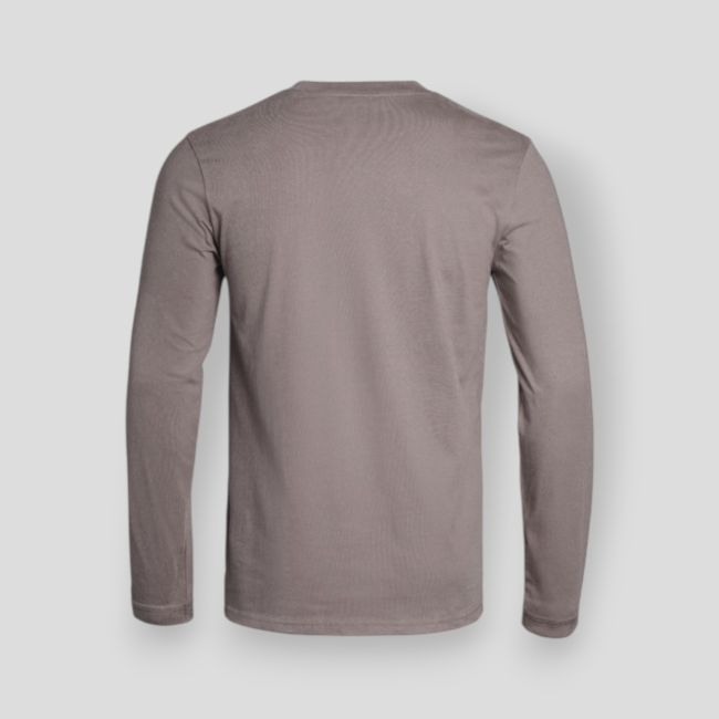 T-shirt a maniche lunghe Strong - Marrone Terra di Francia - A10 Equipment