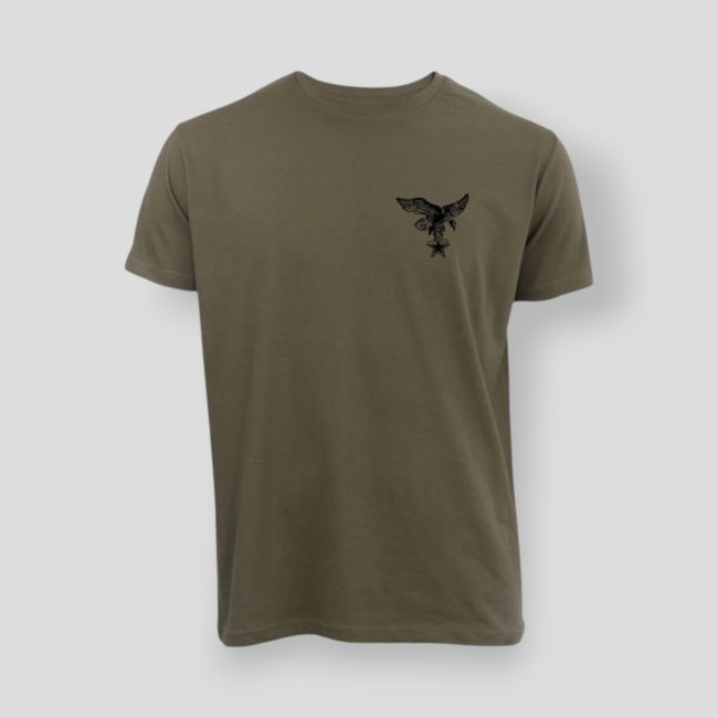Camiseta 190g Tropas de Montaña Francia - Caqui - Summit Outdoor Lifestyle