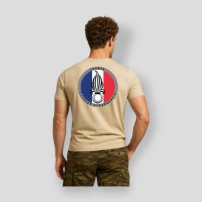 Camiseta 190g Legión Extranjera Francia - Coyote - Summit Outdoor Lifestyle