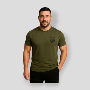 Camiseta 190g Tropas de Marina - Caqui - Summit Outdoor Lifestyle